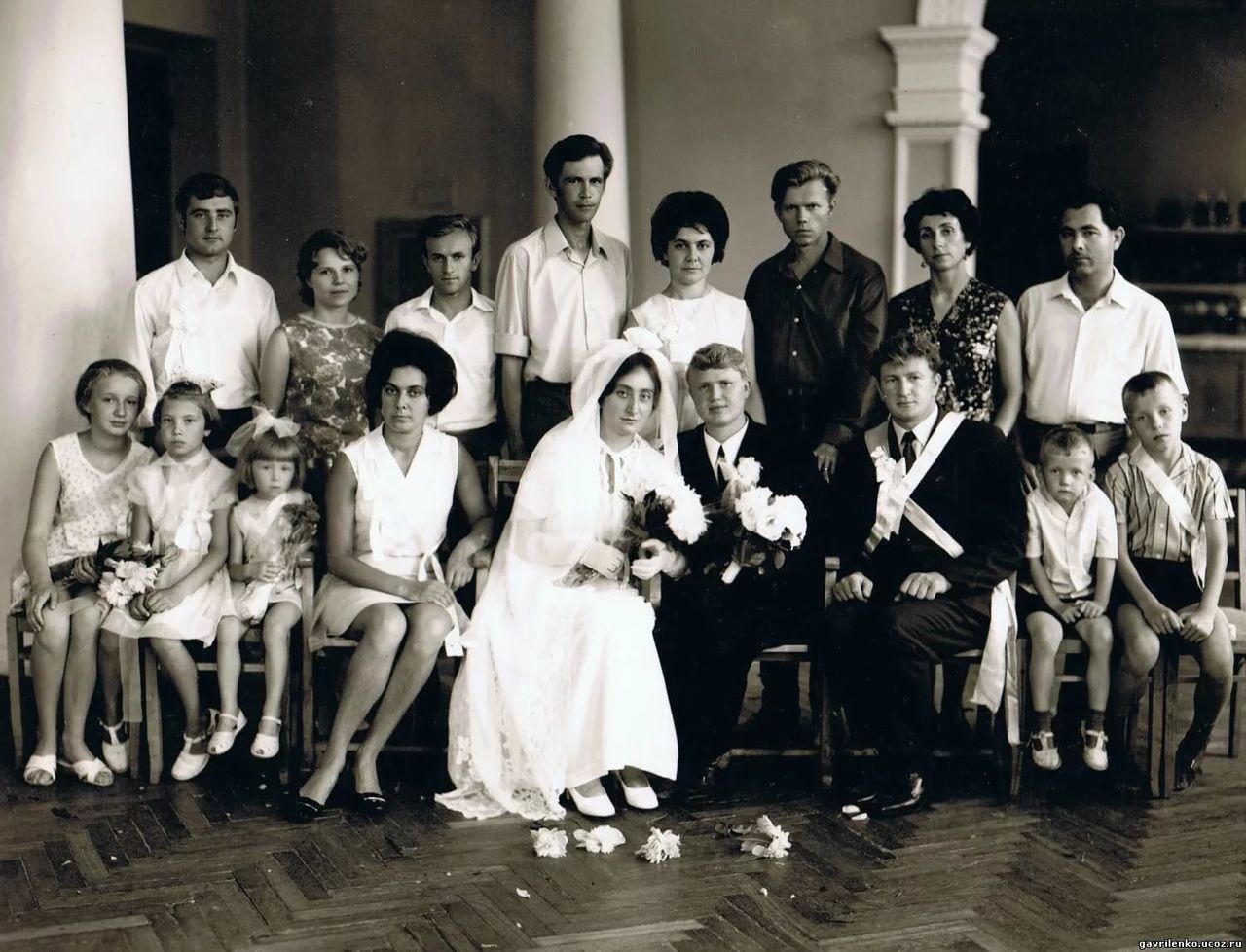 Свадьба 1950 СССР