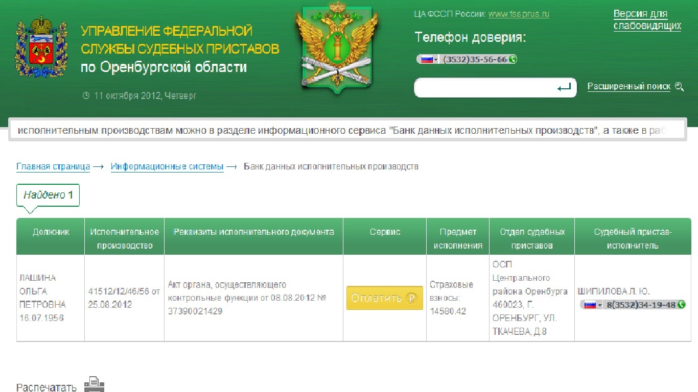 Центральный судебных приставов номер телефона. Федеральная служба судебных приставов. Номер исполнительного производства. Задолженность у судебных приставов.