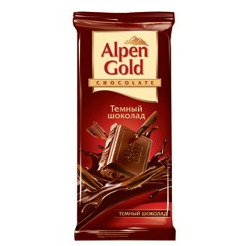 Шоколад Alpen Gold Dark темный 80 г